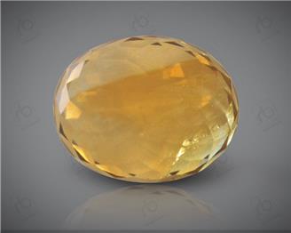 Yellow Citrine Natural Certified  8.84CTS-8443